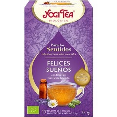 YOGI TEA SENTIDOS FELICES SUEÑOS 17X35.7GR