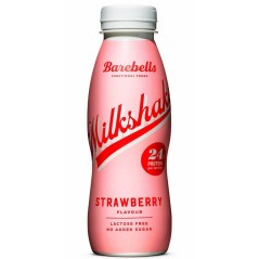 BAREBELLS BEBIDA MILKSHAKE PROTEIN 330ML FRESA