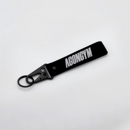 AGONGYM LLAVERO KEYCHAIN NEGRO