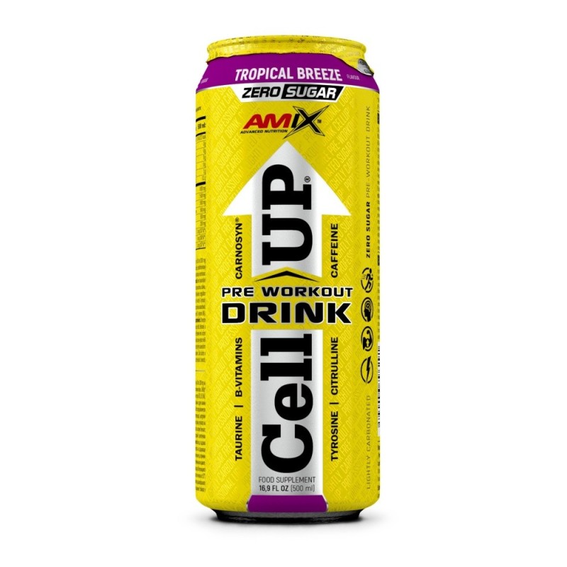 AMIX PRO CELL UP PRE-WORK DRINK 500ML TROPICAL