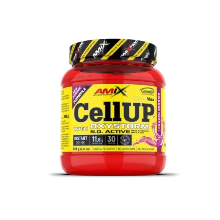 AMIX PRO CELL UP & OXYSTORM 348GR FRUTOS ROJOS