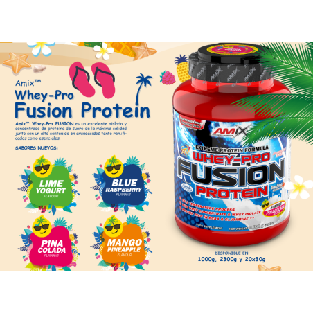 AMIX UNIDOSIS WHEY FUSION 30GR EDICIÓN VERANO