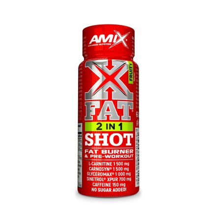 X-FAT 2 IN 1 SHOT 20X60ML FRUTA AMIX