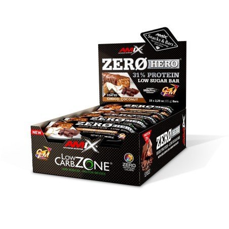 BARRITAS TM ZERO 31% PROTEIN 15X65G AMIX