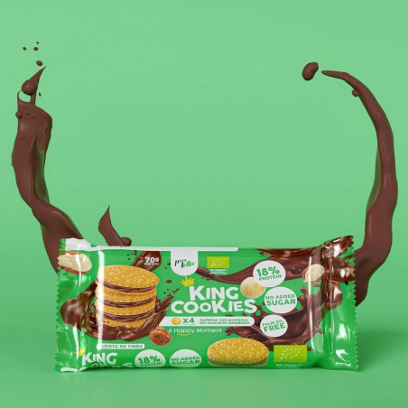 PROTELLA GALLETAS KING COOKIES 70G (4x17.5G)