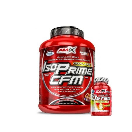 AMIX ISOPRIME CFM ISOLATE 2KG + OSTEO ANAGENESIS 30CAP + BATIDORA CLÁSICA