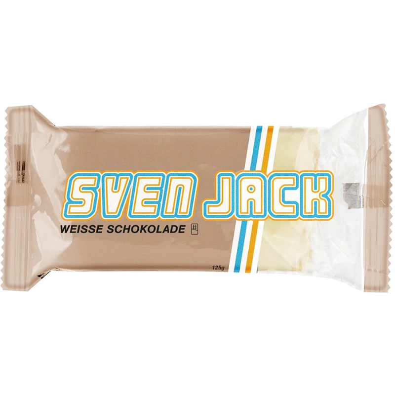 BARRITA DE AVENA FLAP JACK SABOR CHOCOLATE BLANCO SVEN JACK 125GR