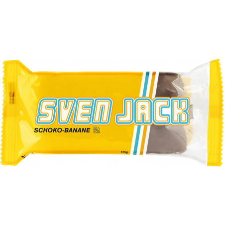 BARRITA DE AVENA FLAP JACK SABOR CHOCOLATE PLÁTANO SVEN JACK 125GR