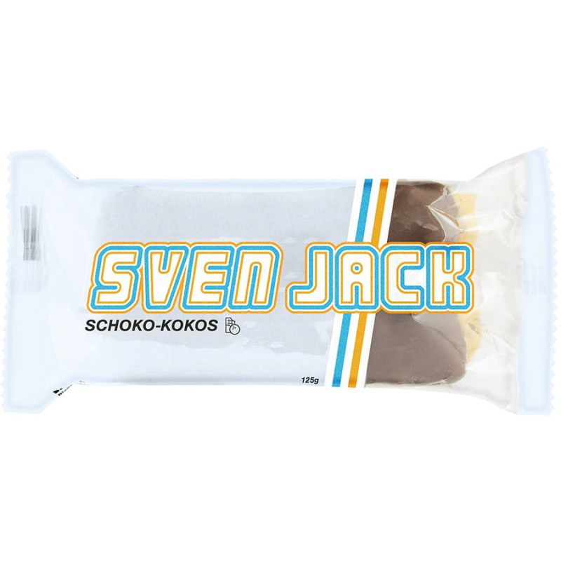 BARRITA DE AVENA FLAP JACK COCO CHOCOLATE SVEN JACK 125GR