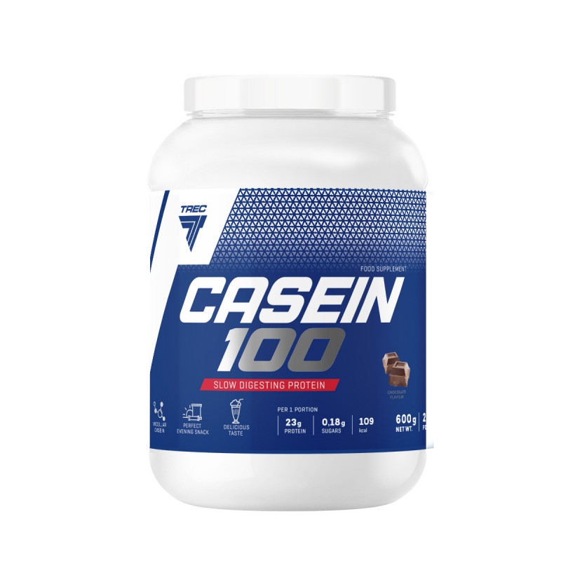 TREC CASEIN 100 600G CHOCOLATE