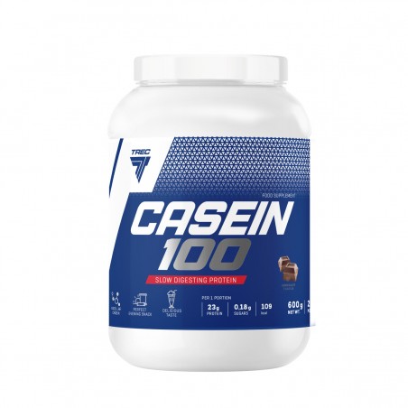 TREC CASEIN 100 600G CHOCOLATE