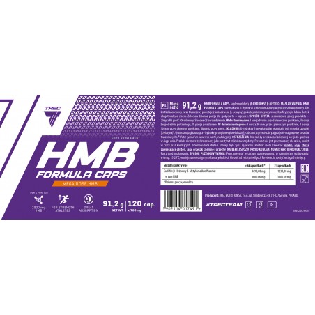 TREC HMB FORMULA 120CAP