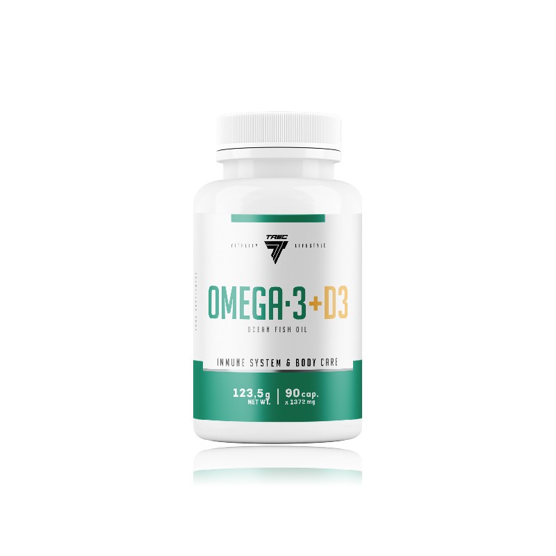 TREC OMEGA 3 + D3 90CAP