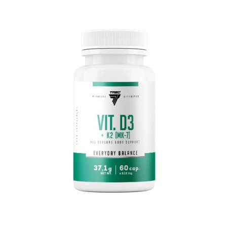 TREC VITAMINA D3 + K2 (MK-7) 60CAP