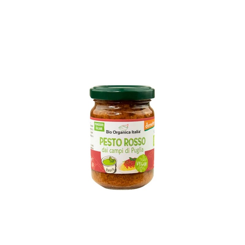 BIO ORGANICA ITALIA PESTO ROSSO VEGANO 140g