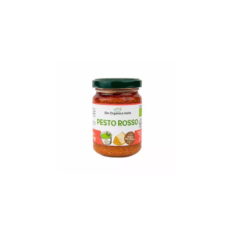 BIO ORGANICA ITALIA PESTO ROSSO PECORINO 130g