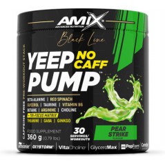 AMIX BLACK YEEP PUMP NO CAFF. 360GR. PEAR STRIKE