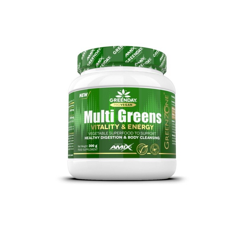 AMIX GREENDAY MULTIGREENS VITALITY ENERG. 300GR