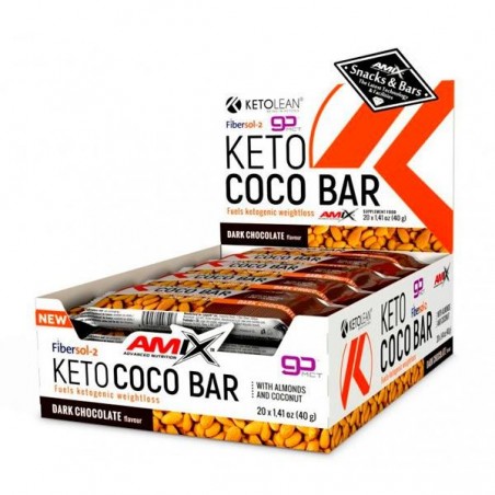 AMIX KETOLEAN COCO BAR 20*40GR