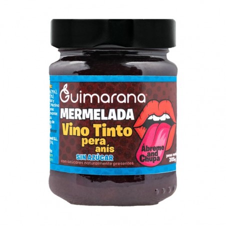 MERMELADA S/AZ VINO TINTO-PERA-ANIS 205G GUIMARANA