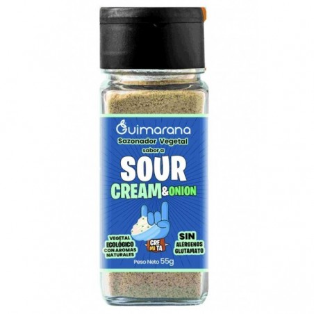 GUIMARANA SAZONADOR VEGANO ECO 55G SOUR CREAM&ONION