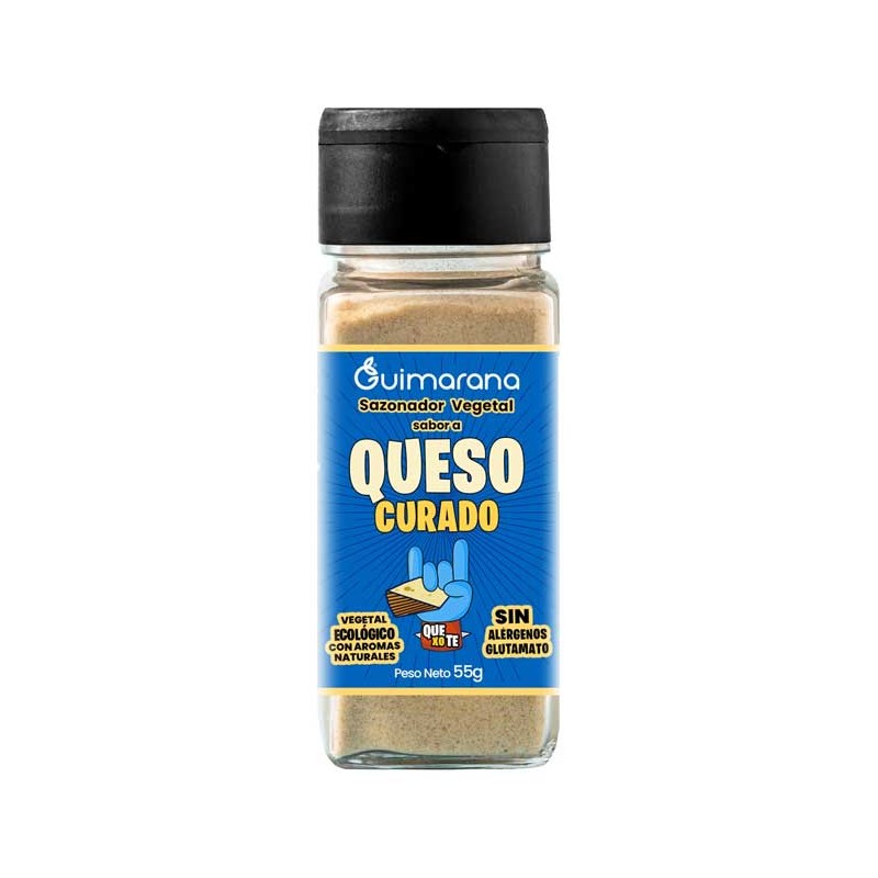 GUIMARANA SAZONADOR VEGANO ECO 55G QUESO CURADO