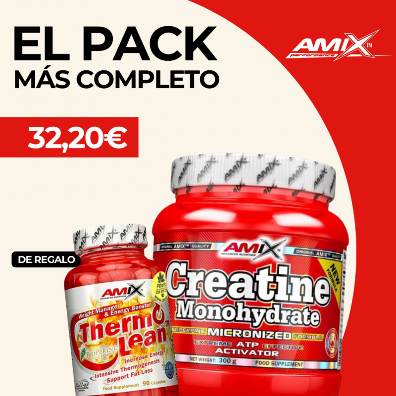 AMIX CREATINA 300G + REGALO 30CAP