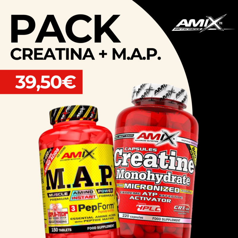 AMIX CREATINA 220CAP + M.A.P. 30CAP