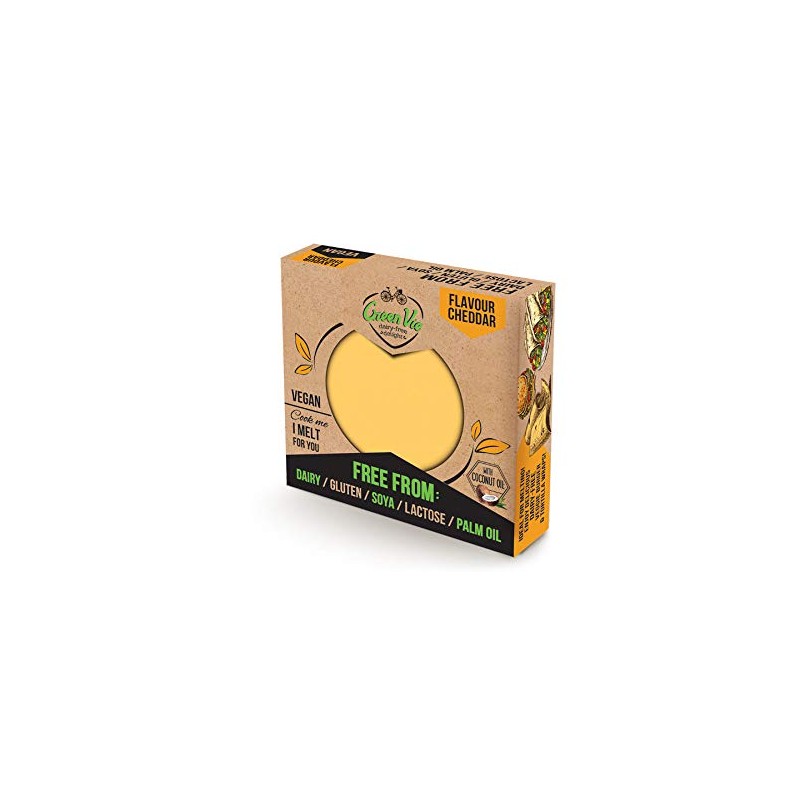 NATURGREEN GREENVIE QUESO CHEDDAR BLOQUE 250G