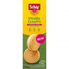 SCHAR GALLETA VAINILLA CREAMS SUGAR FREE 115G