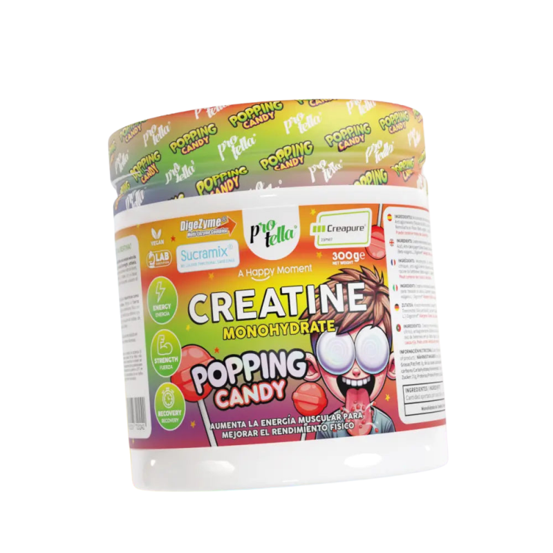 PROTELLA CREATINA CREAPURE 300G POPPING CANDY