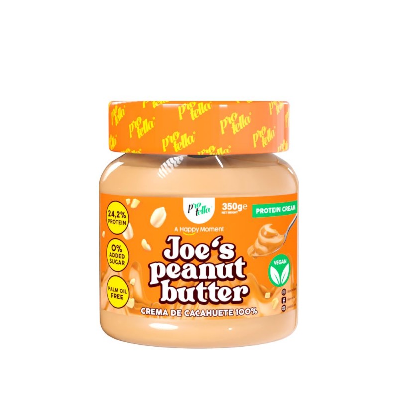 PROTELLA CREMA PROTEICA JOE'S 350G CACAHUETE