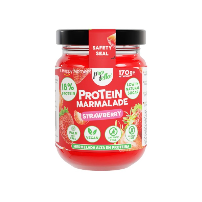 PROTELLA MERMELADA PROTEIN 170G FRESA