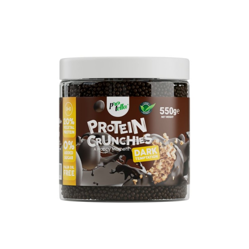 PROTELLA CRUNCHIES 550G CHOCOLATE NEGRO