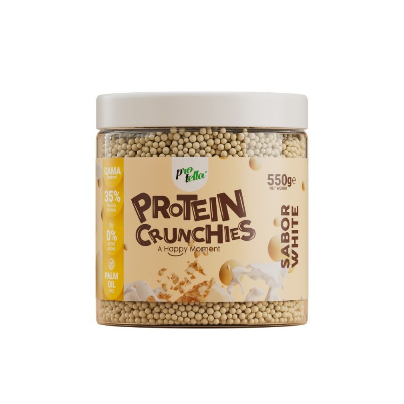 PROTELLA CRUNCHIES 550G CHOCOLATE BLANCO