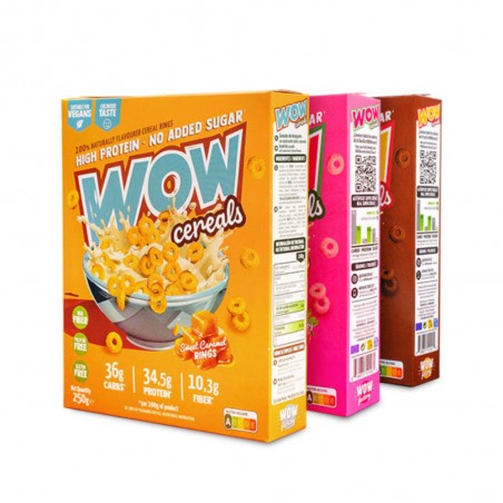 WOW CEREALS HIGH PROTEIN 250G