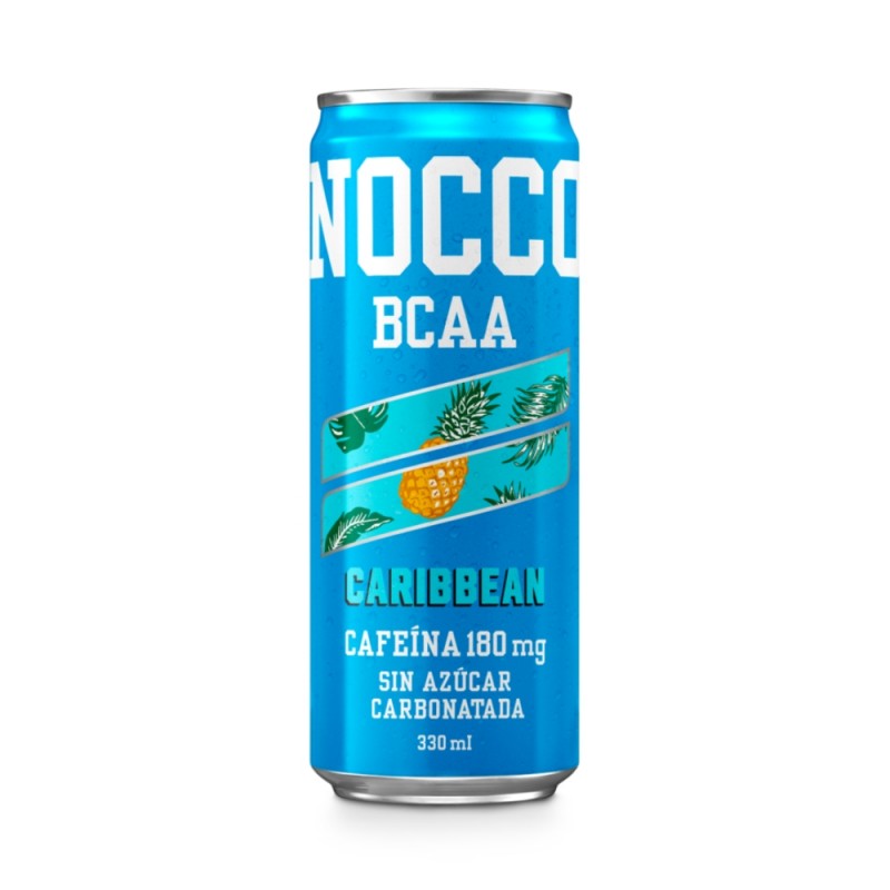 NOCCO BEBIDA ENERGETICA BCAA 330ML CARIBBEAN