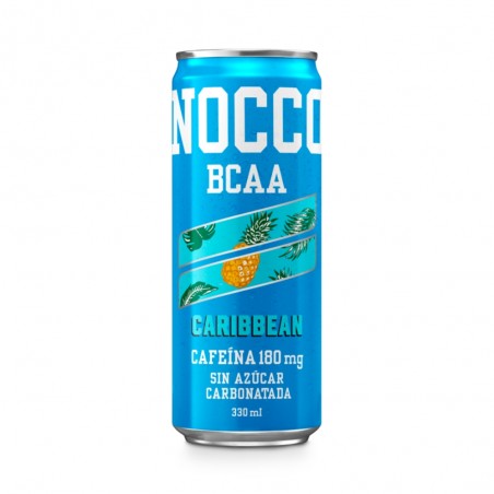 NOCCO BEBIDA ENERGETICA BCAA 330ML CARIBBEAN