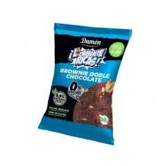 GALLETA VEGANA SABOR BROWNIE DOBLE CHOCOLATE DUMON