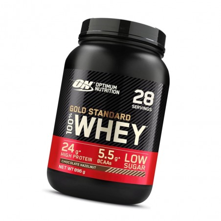 PROTEINA WHEY GOLD STANDARD CHOCOLATE HALZENUT 896G OPTIMUM NUTRITION