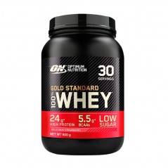 PROTEINA WHEY GOLD STANDARD FRESA 900G OPTIMUM NUTRITION