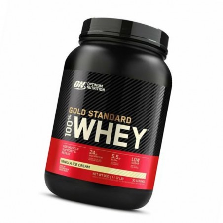 PROTEINA WHEY GOLD STANDARD VAINILLA ICE CREAM 900G OPTIMUM NUTRITION