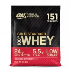 PROTEINA WHEY GOLD STANDARD FRESA 4.53KG OPTIMUM NUTRITION