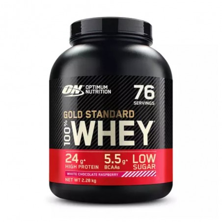 PROTEINA WHEY GOLD STANDARD WHITE CHOCOLATE RASPBERRY 2.28KG OPTIMUM