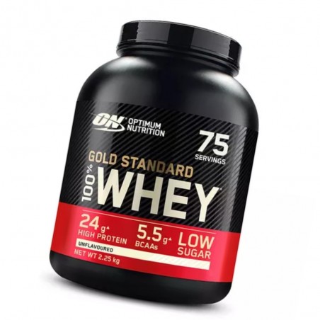 PROTEINA WHEY GOLD STANDARD NATURAL 2.25KG OPTIMUM NUTRITION