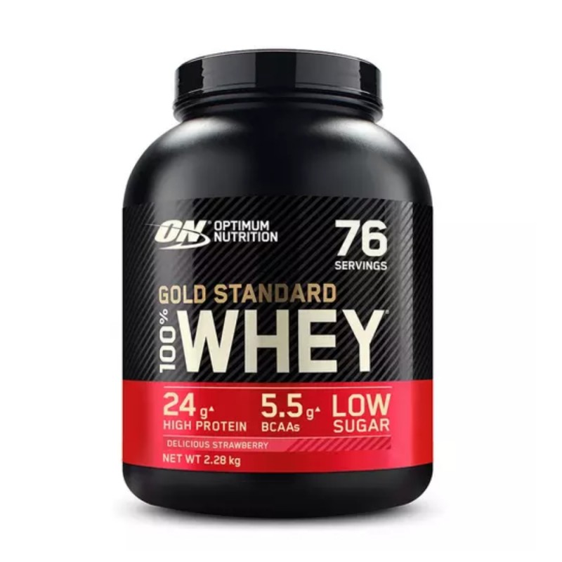 PROTEINA WHEY GOLD STANDARD FRESA 2.28KG OPTIMUM NUTRITION