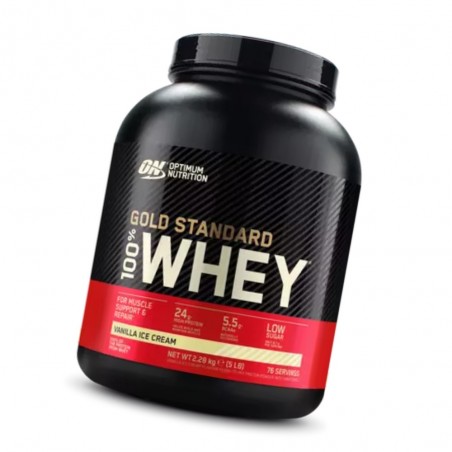 PROTEINA WHEY GOLD STANDARD VAINILLA ICE CREAM 2.28KG OPTIMUM NUTRITION