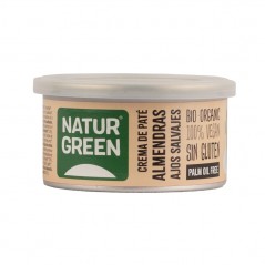 NATURGREEN PATE ALMEND. AJOS SALVAJES 125GR.