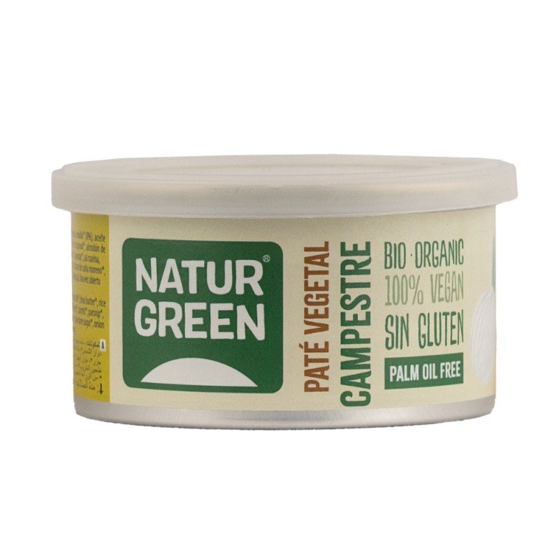 PATE CAMPESTRE 125GR NATURGREEN PATE CAMPESTRE 125GR NATURGREEN