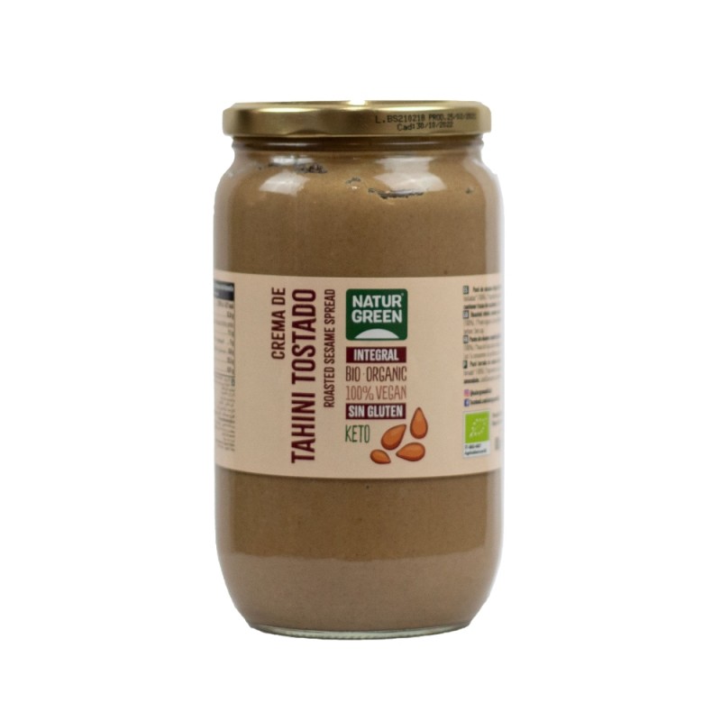 NATURGREEN TAHIN SESAMO TOSTADO TARRO 800GR.